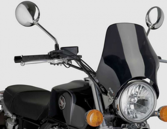 Parbriz moto Puig far rotund deflector vant [6]