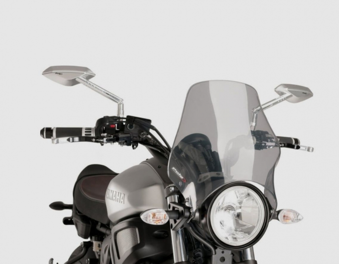 Parbriz moto Puig far rotund deflector vant [4]