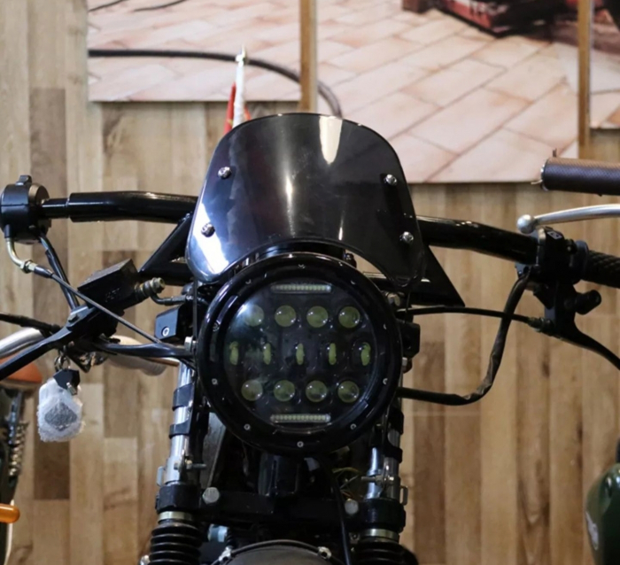 Parbriz moto retro universal deflector [6]