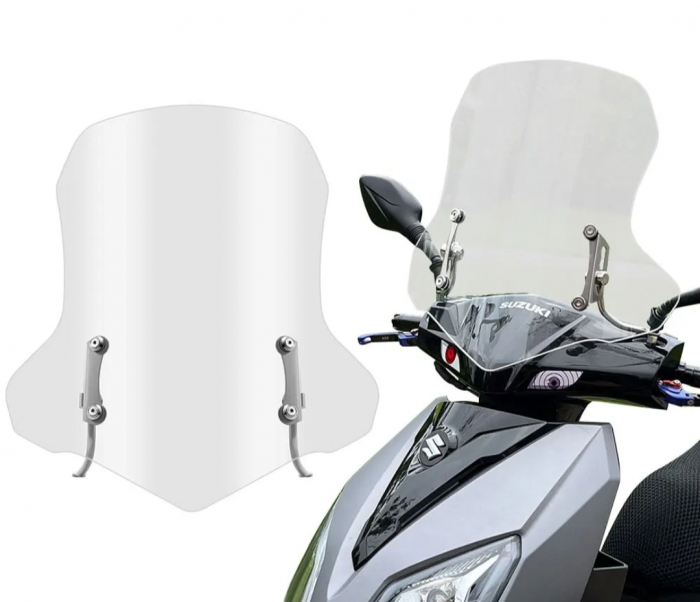 Parbriz moto scuter ATV universal reglabil [6]