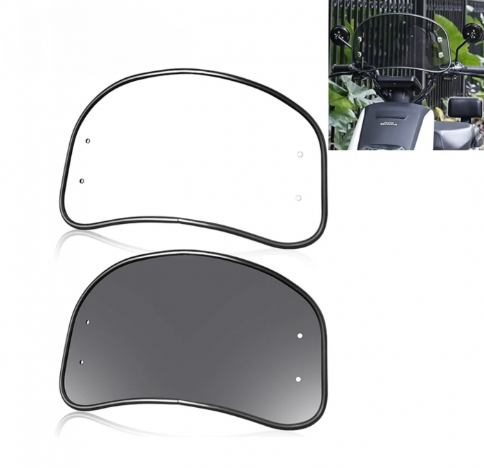 Parbriz moto scuter universal retro [4]