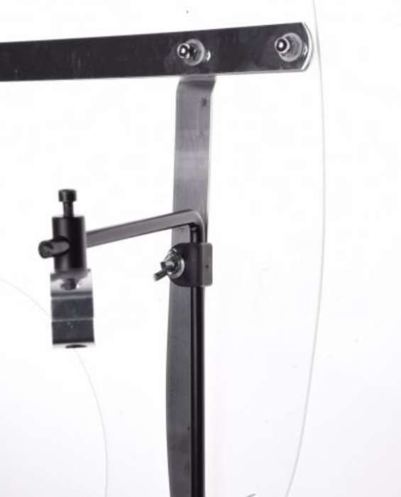 Parbriz moto universal cu suporti scuter pentru far rotund [3]