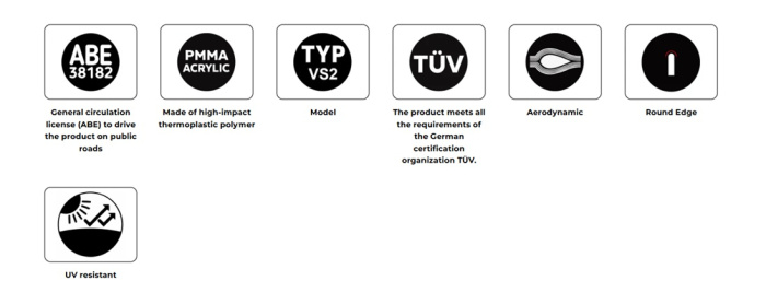 Parbriz PUIG TOURING smoke [2]