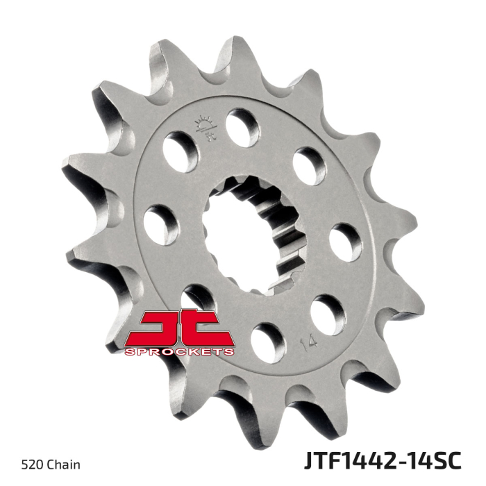 Pinion fata JT 14T, 520 Self Cleaning Lightweight [3]
