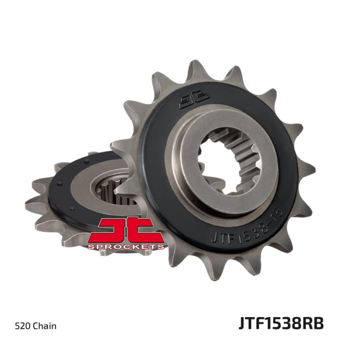 Pinion fata JT 15T, 520 rubber cushioned [3]