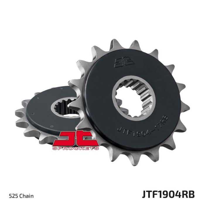 Pinion fata JT 17T, 525 rubber cushioned [3]