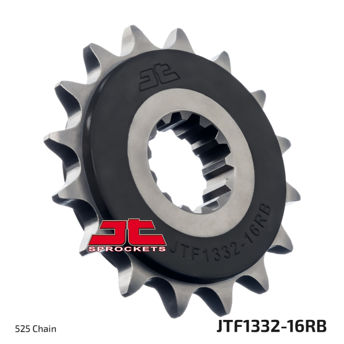 Pinion fata JT JTF 1332-16RB 16T, 525 rubber cushioned [3]