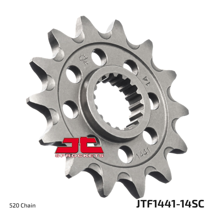 Pinion fata JT JTF 1441-14SC 14T, 520 Self Cleaning Lightweight [3]