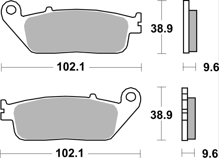 Placute de frana BREMBO [3]