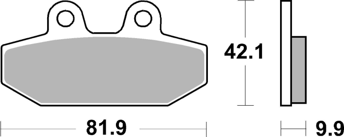 Placute de frana BREMBO [3]