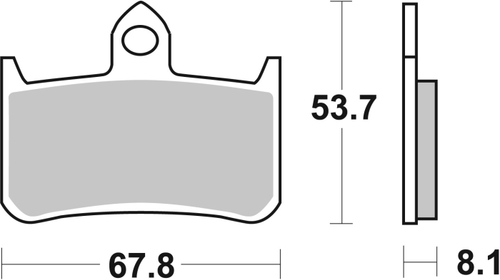 Placute de frana BREMBO [3]