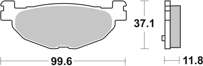 Placute de frana BREMBO [3]