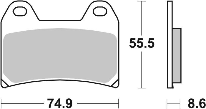 Placute de frana BREMBO [3]