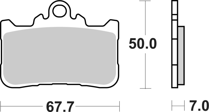 Placute de frana BREMBO [3]