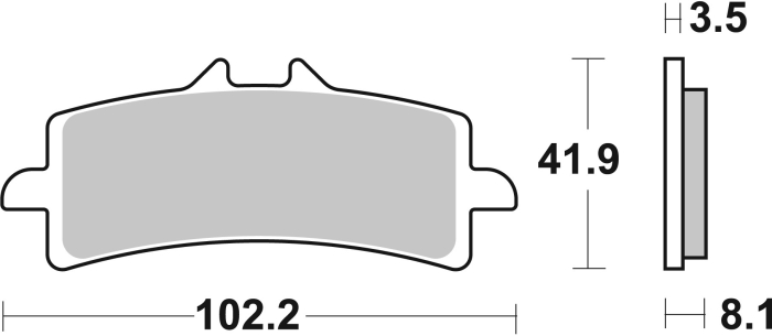 Placute de frana BREMBO [3]