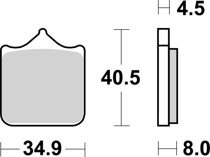Placute de frana BREMBO [3]