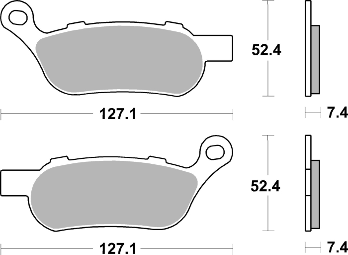 Placute de frana BREMBO [3]