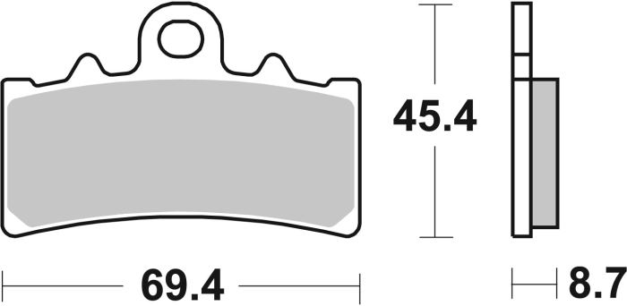 Placute de frana BREMBO [3]