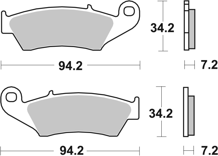 Placute de frana BREMBO [3]
