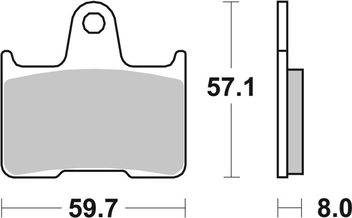 Placute de frana BREMBO [3]