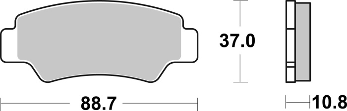 Placute de frana BREMBO [3]