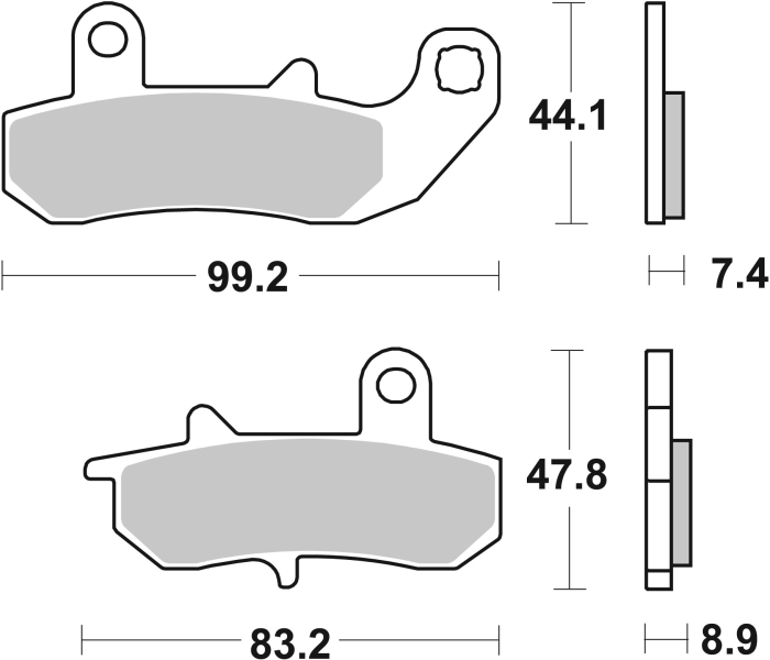 Placute de frana BREMBO [3]