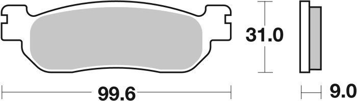 Placute de frana BREMBO [3]