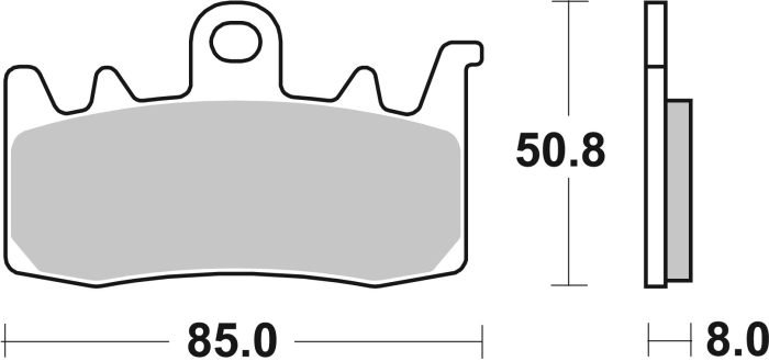 Placute de frana BREMBO [3]