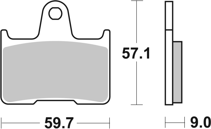 Placute de frana BREMBO [3]