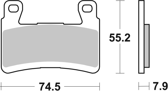 Placute de frana BREMBO [3]