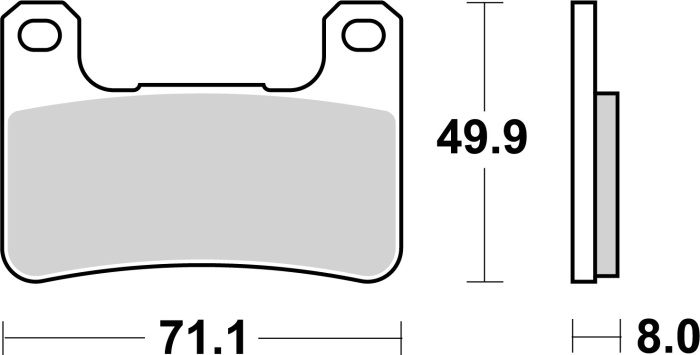 Placute de frana BREMBO [3]