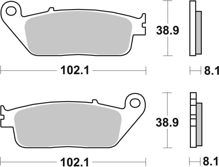 Placute de frana BREMBO [3]