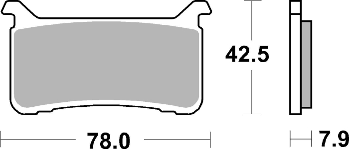 Placute de frana BREMBO [3]