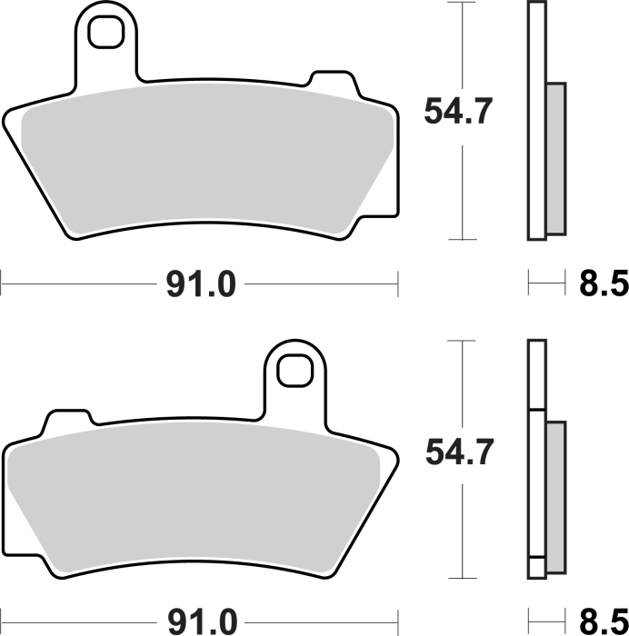 Placute de frana BREMBO [3]
