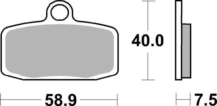 Placute de frana BREMBO [3]