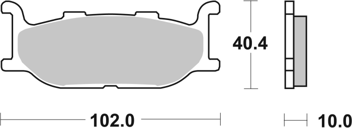 Placute de frana BREMBO [3]
