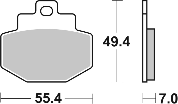 Placute de frana BREMBO [3]