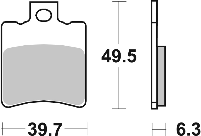 Placute de frana BREMBO CC SCOOTER [3]