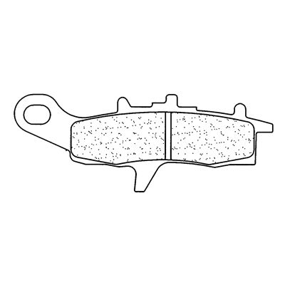 Placute de frana CL BRAKES MX10 (XC7) [2]