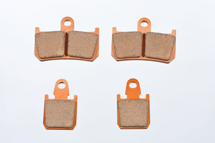 Placute de frana GOLDFREN GP6 (1 set = 2pcs small, 2pcs large) [2]