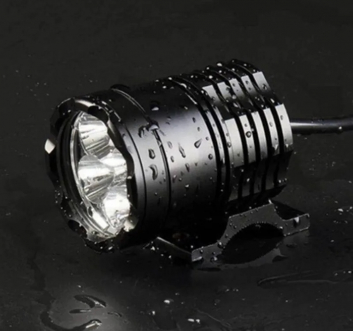 Proiectoare 6leduri moto ATV auxiliare proiector led [5]