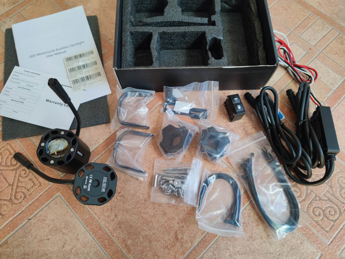 Proiectoare moto Ecobene auxiliare 50w led lampă [6]