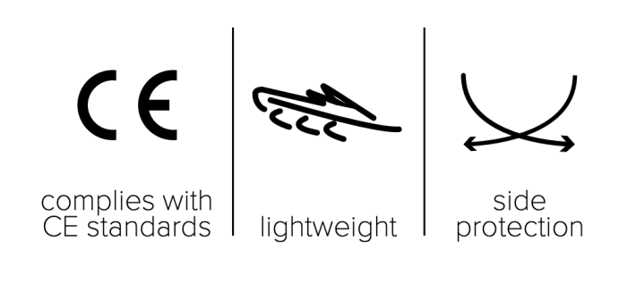 Protectie de piept POLISPORT PHANTOM MINI 8003800002 Alb [8]