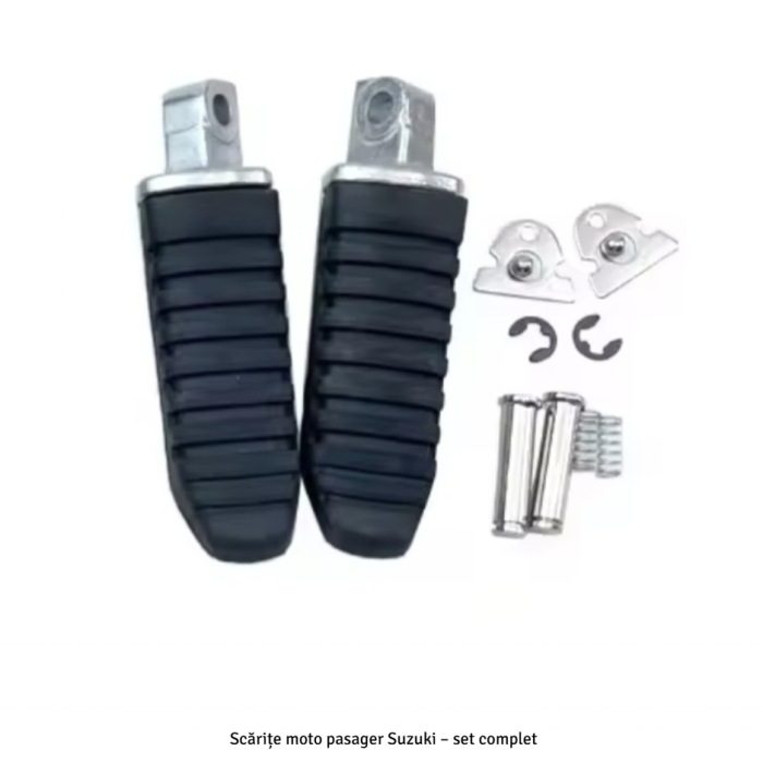 Scarite moto pasager/spate Suzuki - set complet, compatibile cu multiple modele [3]