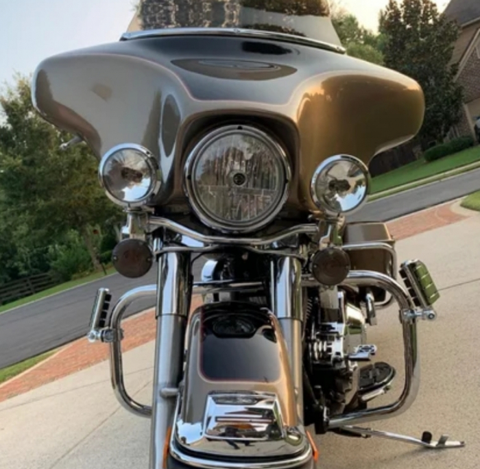 Scărițe moto suporți picioare custom chopper bobber [6]