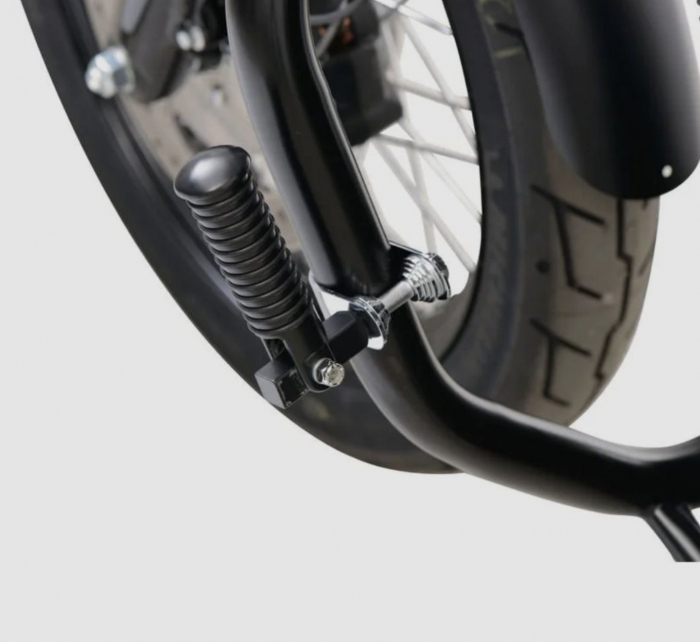Scărițe moto suporți picioare negru [3]