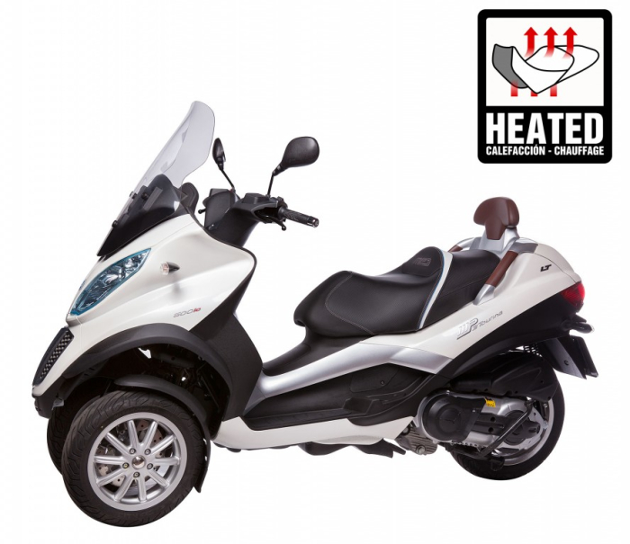 Scaun confort SHAD negru/alb, cusaturi gri/albastru [6]