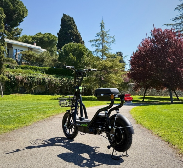 Bicicleta electrica scuter fara permis cu pedale, Volta SM - 220W [19]