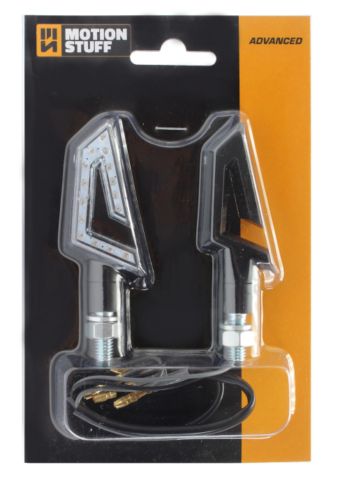 Semnale LED (2 buc) MOTION STUFF AERO negru mat [2]