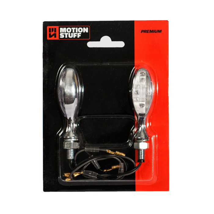 Semnale LED (2 buc) MOTION STUFF cromat [2]